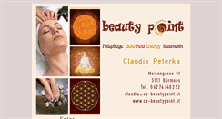 Desktop Screenshot of cp-beautypoint.at